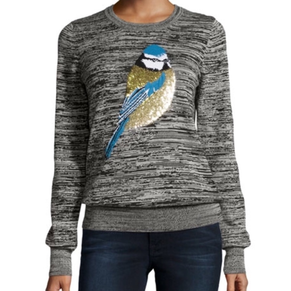 French Connection spacedye Sequin Sparrow Sweater